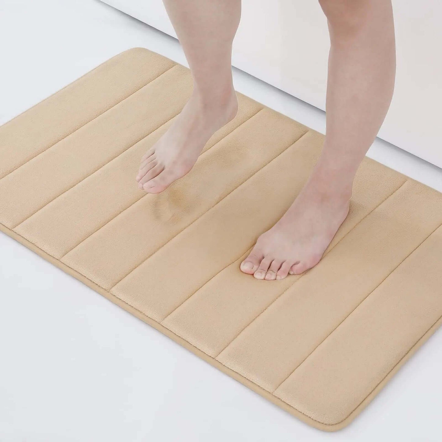 Kit de tapete para Banheiro Superabsorvente - 2x Mais Absorção