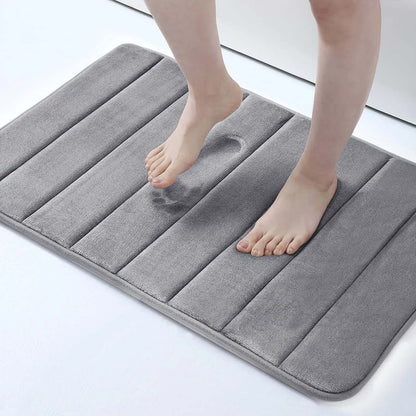 Kit de tapete para Banheiro Superabsorvente - 2x Mais Absorção