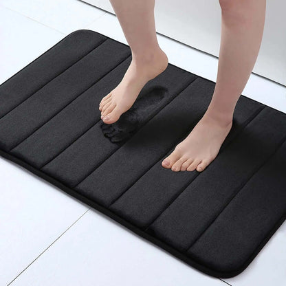 Kit de tapete para Banheiro Superabsorvente - 2x Mais Absorção
