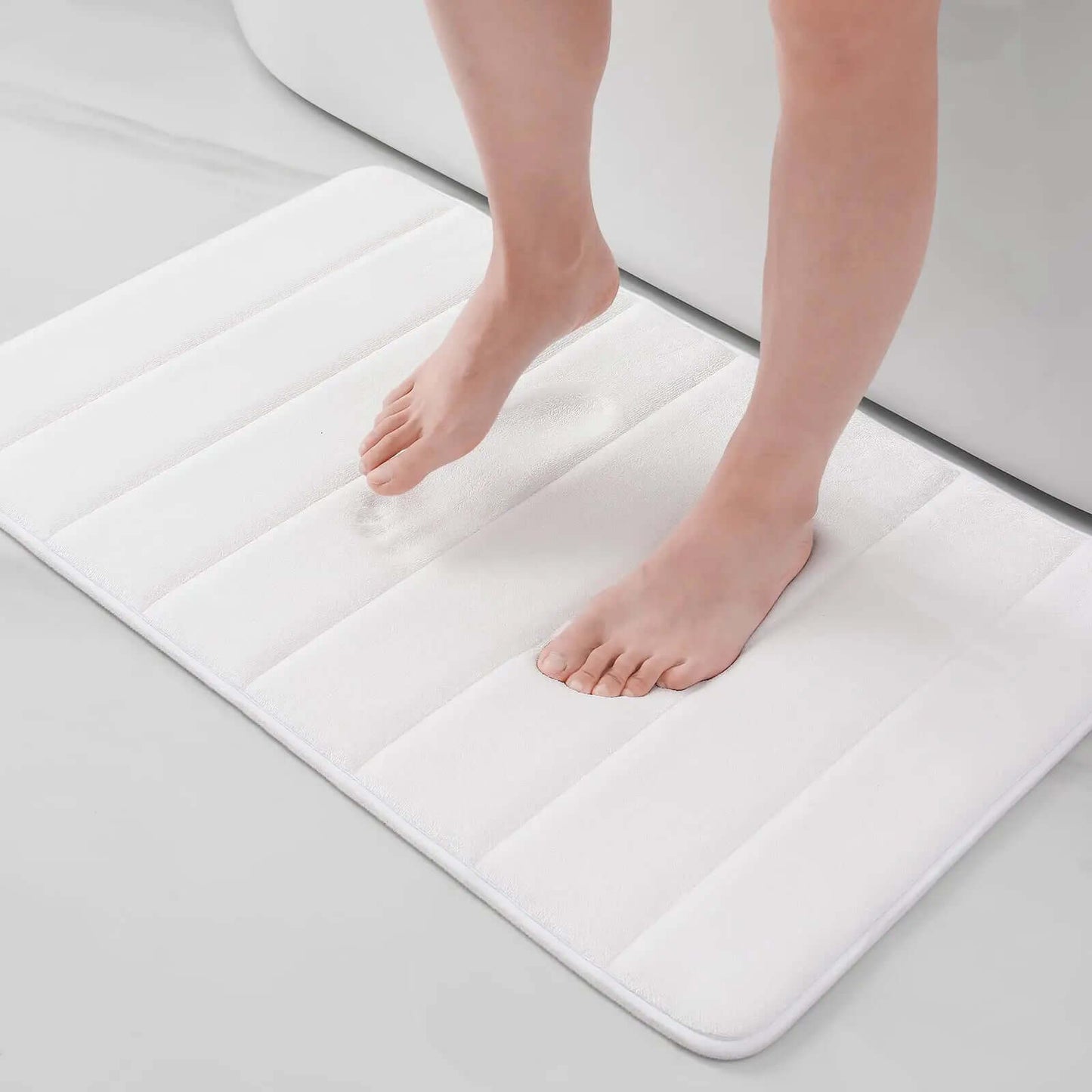 Kit de tapete para Banheiro Superabsorvente - 2x Mais Absorção